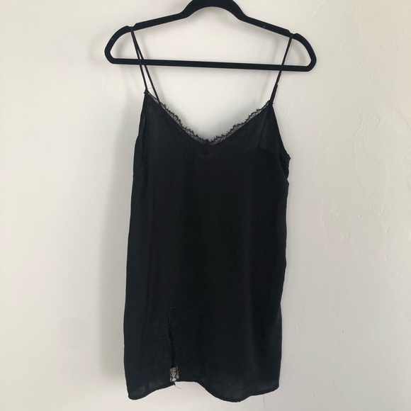Out from Under Black Slip Dress - Picture 2 of 3
